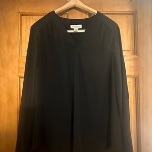 Motherhood maternity black blouse S